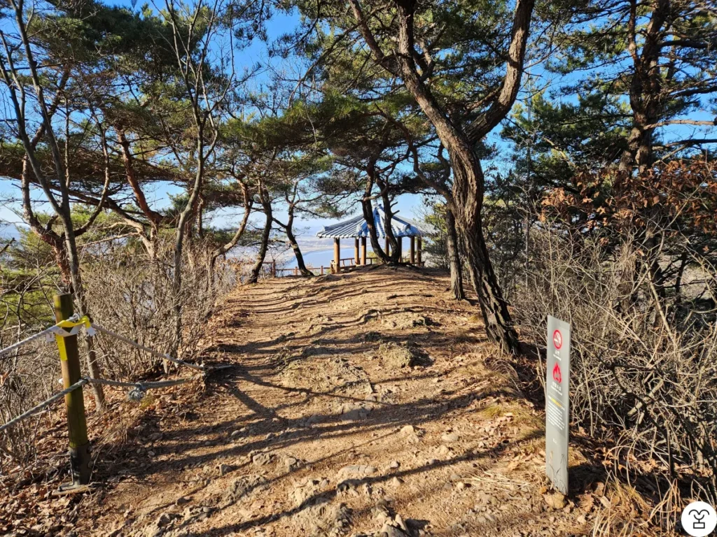 Berbalik arah ke observatorium dan turun gunung