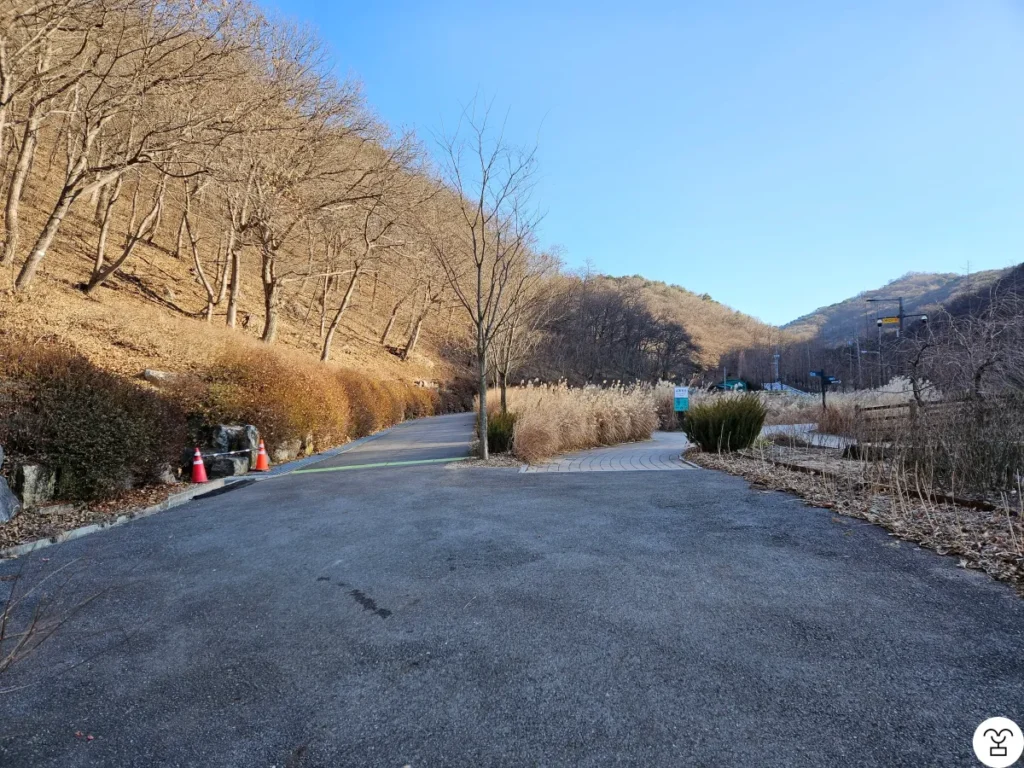 Saat terlihat percabangan jalan, pilihlah jalur kiri.